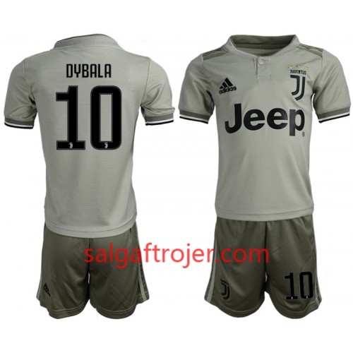 Juventus Fodboldtrøjer Dybala 10 Børn Udebanesæt 2018/19 Kort ærmer Juventus Fodboldtrøjer Dybala 10 Børn Udebanesæt 2018/19 Kort ærmer